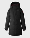 Canada Goose Kid's Juniper Parka In Noir