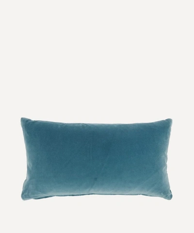 Soho Home Monroe Oblong Cushion In Teal