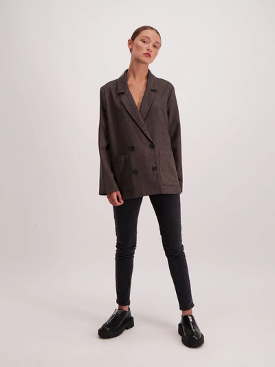 Amendi Ebba The Stewardist Blazer In Brown