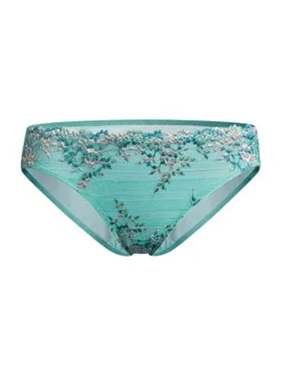 Wacoal Women's Embrace Lace Panties In Bristol Blue Multi | ModeSens