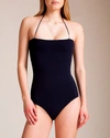 Wolford Swimwear: Essentials Forming Swimsuit In Deep Blue