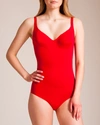 Wolford Swimwear: Essentials Forming Swimsuit In Lipstick