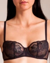 Simone Perele : Promese Demi-cup Bra In Anthracite