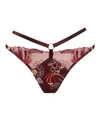 Coco De Mer : Layla Thong *final Sale In Red
