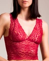 Zimmerli Of Switzerland: Sensual Fashion Soft Cup Bra *final Sale In Red Bud