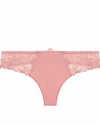 Simone Perele : Delice Thong *final Sale In Peach Pink