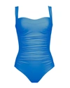 Karla Colletto : Basic Spaghetti Strap Tank Swimsuit In Ocean