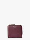Kate Spade Margaux Small Bifold Wallet In Deep Cherry