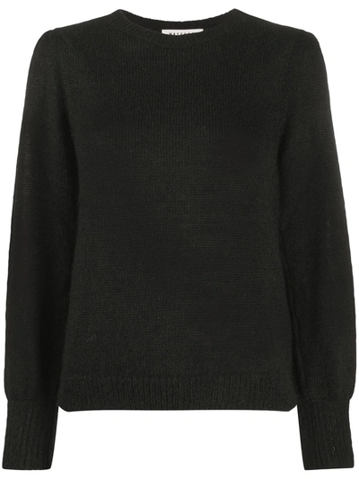 Masscob Fitted Knitted Jumper In Black