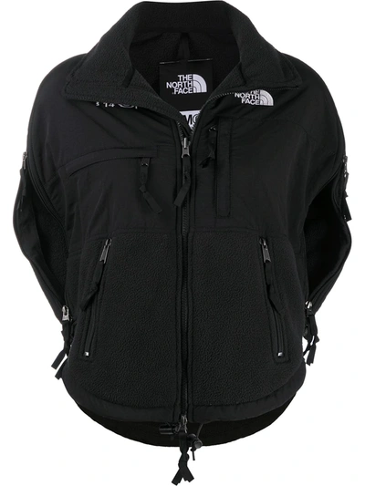 Mm6 Maison Margiela X Tnf Circle Denali Top In Black