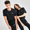 Nike Sportswear Club T-shirt In Black/white/red