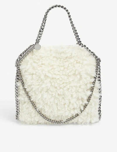 Stella Mccartney Mini Baby Bella Shoulder Bag In Natural