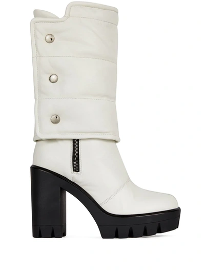 Giuseppe Zanotti Uranus Knee-length Boots In White