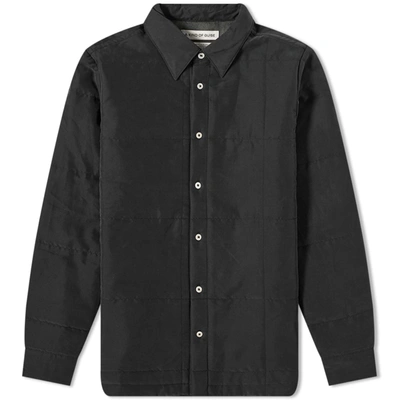 A Kind Of Guise Barrel Overshirt In Blue