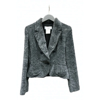 Pre-owned Saint Laurent Suit Jacket In Anthracite