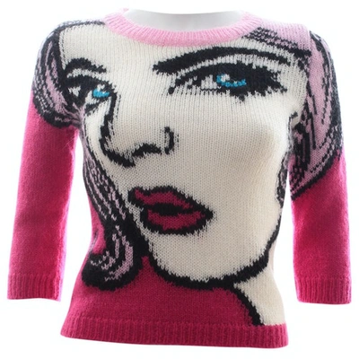 Pre-owned Moschino Pink Wool Knitwear