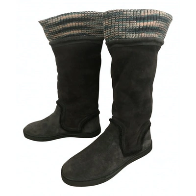 Pre-owned Missoni Boots In Brown