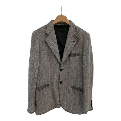 Pre-owned Dolce & Gabbana Wool Vest In Grey