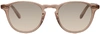 Garrett Leight Hampton Round-frame Sunglasses In Desert Rose