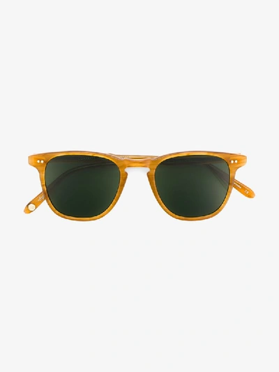 Garrett Leight Brooks 47 Sunglasses In Brown