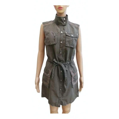 Pre-owned Ted Baker Mid-length Dress In Brown