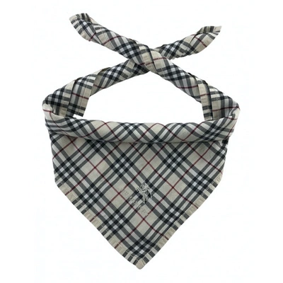 Pre-owned Burberry Scarf & Pocket Square In Multicolour