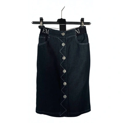 Pre-owned Emporio Armani Mid-length Skirt In Blue