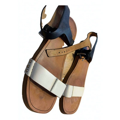 Pre-owned Marc By Marc Jacobs Leather Sandals