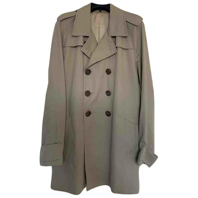 Pre-owned Dior Trenchcoat In Beige