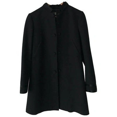 Pre-owned Philosophy Di Alberta Ferretti Wool Peacoat In Navy