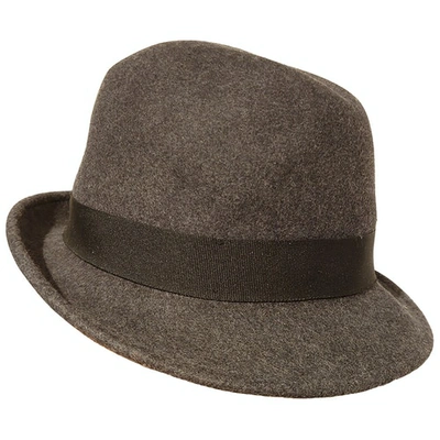 Pre-owned French Connection Grey Wool Hat