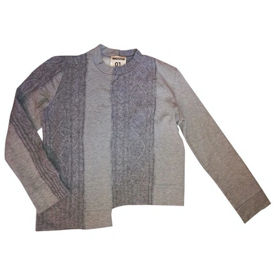 Pre-owned Semicouture Wool Jumper In Grey