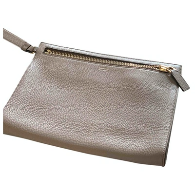 Pre-owned Tom Ford Beige Leather Clutch Bag
