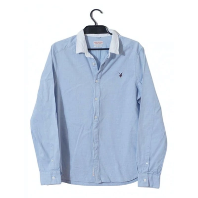 Pre-owned Allsaints Shirt In Blue
