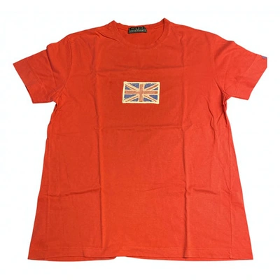 Pre-owned Fred Perry Red Cotton T-shirt