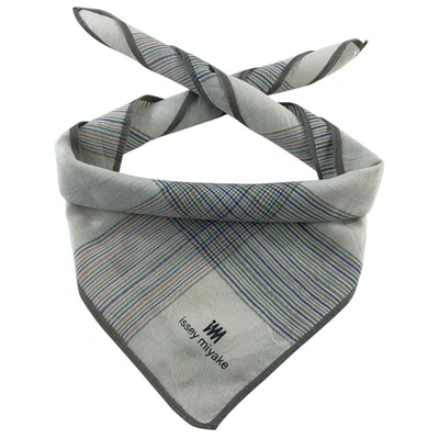 Pre-owned Issey Miyake Scarf & Pocket Square In Multicolour