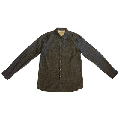Pre-owned Nudie Jeans Shirt In Anthracite