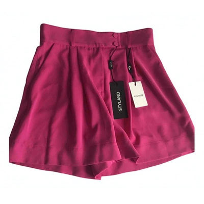 Pre-owned Styland Pink Polyester Shorts