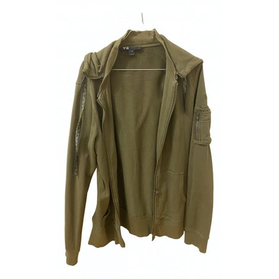 Pre-owned Y-3 Knitwear & Sweatshirt In Khaki