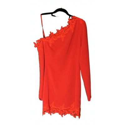 Pre-owned David Koma Red Dress