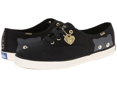 Keds - Taylor Swift Sneaky Cat (black) Women's Lace Up Casual Shoes