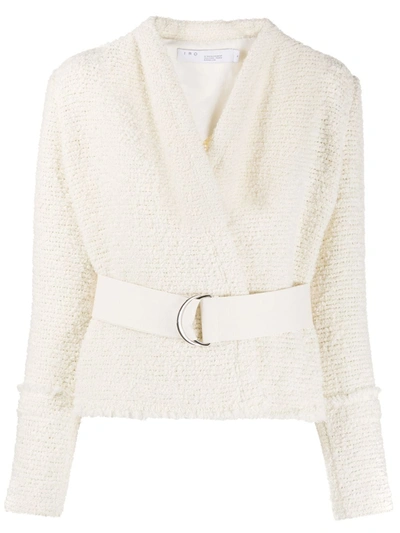 Iro Vipeana Knitted Jacket In White