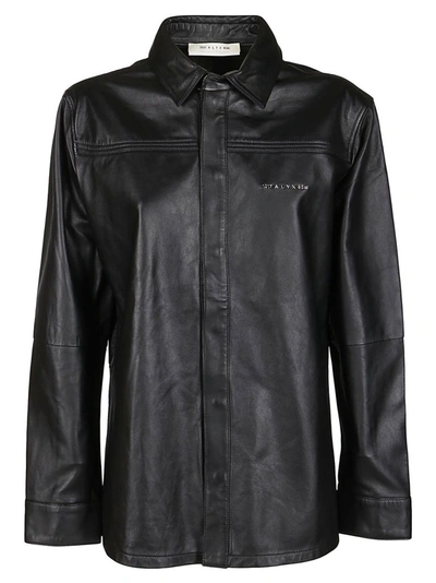 Alyx Black Leather Shirt