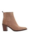 Bruno Premi Ankle Boots In Camel