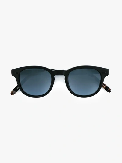 Garrett Leight 'warren' Sonnenbrille In Black