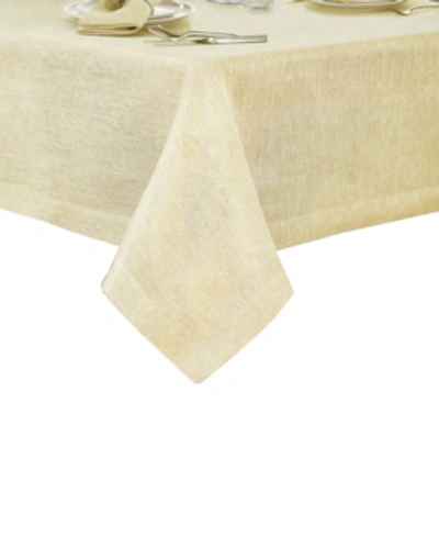 Villeroy & Boch La Classica Metallic Tablecloth, 70 X 126 In Ivory/cream