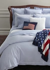 Polo Ralph Lauren Oxford Reversible Cotton Duvet Cover, Twin In Blue/white