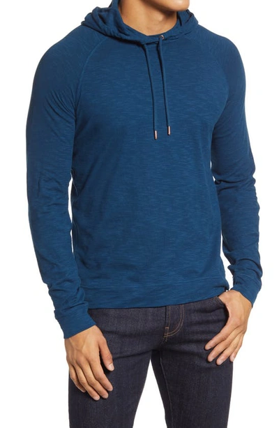 Good Man Brand Legend Slim Fit Pullover Hoodie In Sea