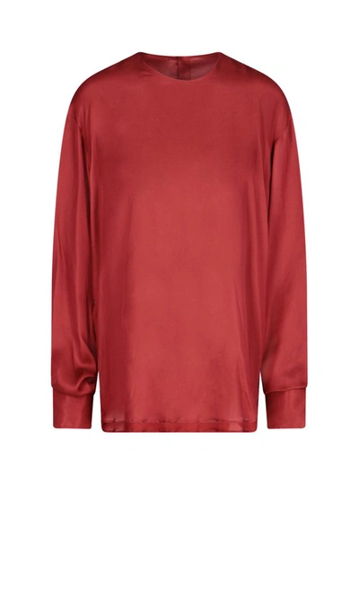 Ann Demeulemeester Oversized Back In Red