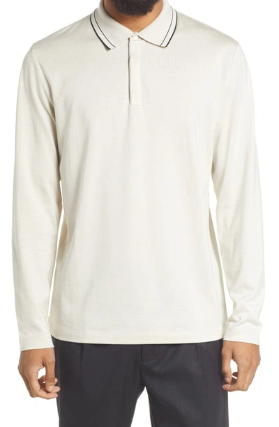 Theory Men's Sartorial Polo Shirt In Puff White